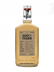 Ojo Detigre Reposado Ojo De Tigre Mezcal Mexique Tequila Reposado 37%