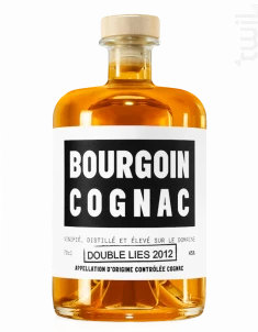 Double Lies Bourgoin Cognac Brandy France Cognac