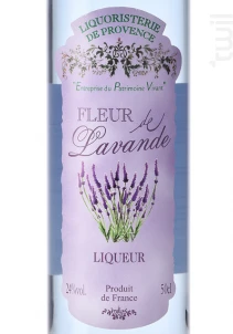 Fleur De Lavande Liquoristerie De Provence Liqueur France Liqueurs Herbales 24%