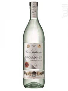Bacardi Heritage Ron Superior Bacardi Rhum Porto Rico Rhum Blanc 44.5%