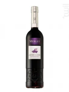 Liqueur Merlet Crème De Cassis De La Saintonge Boisée Merlet Liqueur France Liqueurs De Fruits 20%