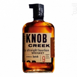 Whisky Jim Beam Knob Creek 9 Ans - Bourbon Jim Beam Whisky États-Unis Bourbon 50%