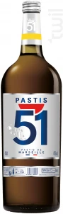 Pastis 51 - Pastis De Marseille Morin Anisés France Pastis 45%