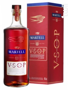 Cognac Martell Vsop Red Barrel Martell Brandy France Cognac 40%