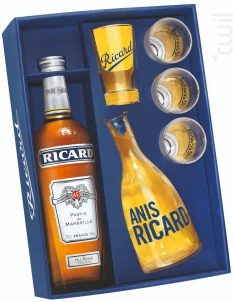 Pastis De Marseille Pernod Ricard Ricard - Coffret Collection Années 50 Pernod Ricard Anisés France Pastis 45%