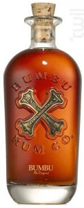 Rum Bumbu Bumbu Rhum Barbade Rhum Vieux 40%