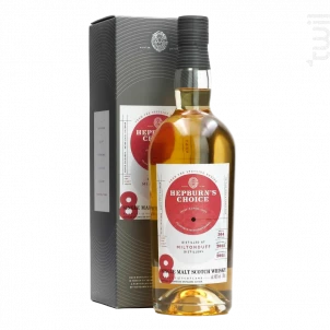 Hepburn's Choice Miltonduff 8 Ans Hunter Laing Whisky Écosse Single Malt Whisky