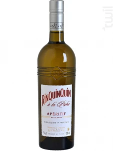 Rinquinquin à La Pêche Distil. Et Domaines De Provence Apéritif à Base De Vin France Vermouth 15%