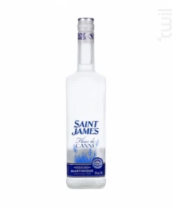 Rhum Fleur De Canne Bleue 50° Rhum Saint-James Rhum Rhum Blanc