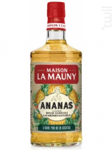Rhum Maison La Mauny Ananas Maison La Mauny Rhum France Rhum Arrangé 40%
