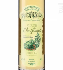 Fleur D’Angélique Liquoristerie De Provence Liqueur France Liqueurs Herbales 40%