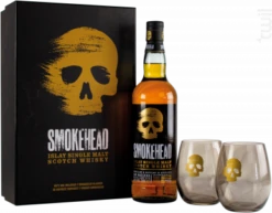 Smokehead Coffret 2 Verres Smokehead Whisky Écosse Single Malt Whisky 43%