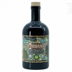 Rhum Blanc Forbann Bio 40° 70Cl Distillerie Breizh'cool Rhum France Rhum Blanc 40%