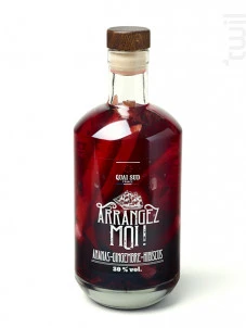 Arrangez-Moi Ananas-Gingembre-Hibiscus Quai Sud Rhum France Rhum Arrangé 30%