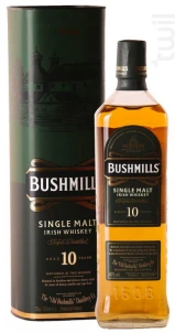 Bushmills 10 Ans Bushmills Whisky Irlande Single Malt Whisky 40%