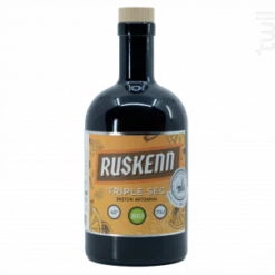 Triple Sec Ruskenn Bio 40° 70Cl Distillerie Breizh'cool Liqueur France Liqueurs D'agrumes 40%