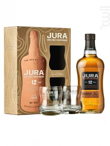 12 Ans Coffret 2 Verres Jura Whisky Écosse Single Malt Whisky 40%