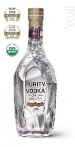 Ultra 34 Organic Premium Vodka Purity Vodka Suède Vodka De Céréale 40%