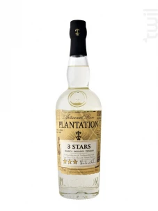 Rum Plantation Three Stars Plantation Rhum Barbade Rhum Blanc 41.2%