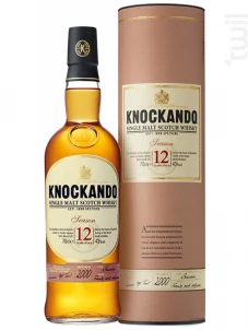 Whisky Knockando Season 12 Ans Knockando Distillery Whisky Écosse Single Malt Whisky 43%