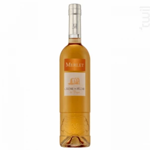 Liqueur Merlet Crème De Pêche De Vigne Merlet Liqueur France Liqueurs De Fruits 18%