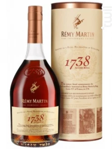 Cognac Rémy Martin Accord Royal 1738 Cognac Rémy Martin Brandy France Cognac 40%