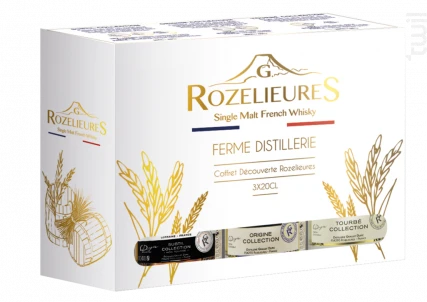 Rozelieures Coffret Decouverte 3X20Cl Rozelieures Whisky France Single Malt Whisky 42%