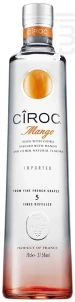 Vodka Cîroc Mango Cîroc Vodka France Vodka Aromatisée 37.5%