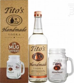 Tito's Handmade Vodka + 1 Mug Tito's Vodka États-Unis Autres Vodka 40%