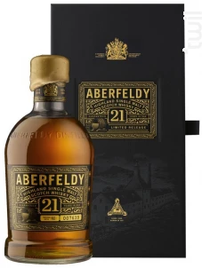 Whisky Aberfeldy 21 Ans Scotch Aberfeldy Whisky Écosse Single Malt Whisky 40%
