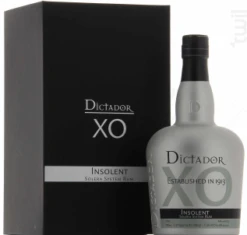 Rum Dictador Xo Insolent Dictador Rhum Colombie Rhum Vieux 40%