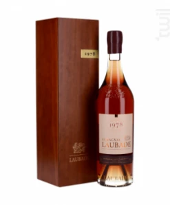 Armagnac Laubade + Caisse En Bois Château De Laubade Brandy Armagnac