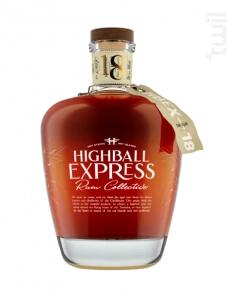 Rhum Rare Blend 18 Years Highball Express Rhum Jamaïque Rhum Ambré 40%