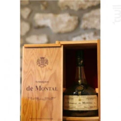 Armagnac De Montal + Coffret D'origine Domaine De Montal Brandy Armagnac